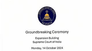 Groundbreaking Ceremony of Expansion Building – 14.10.2024;?>